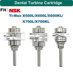 Dental Turbine Cartridge Rotor Handpiece Air Rotor Fit NSK Ti-Max X500L/X600L/X700L/X700KL High Speed Handpiece Accessories