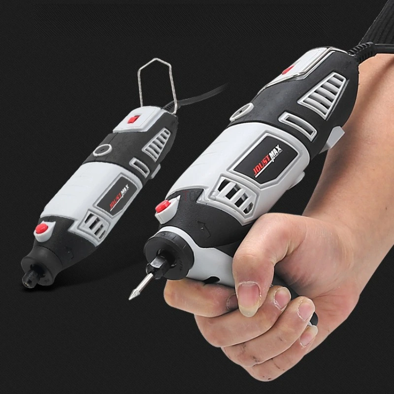 Mini Handheld Electric Grinder Wood Carving Machine Jade Polishing Engraving DIY Power Tools Household Portable Rotary Tool Kit