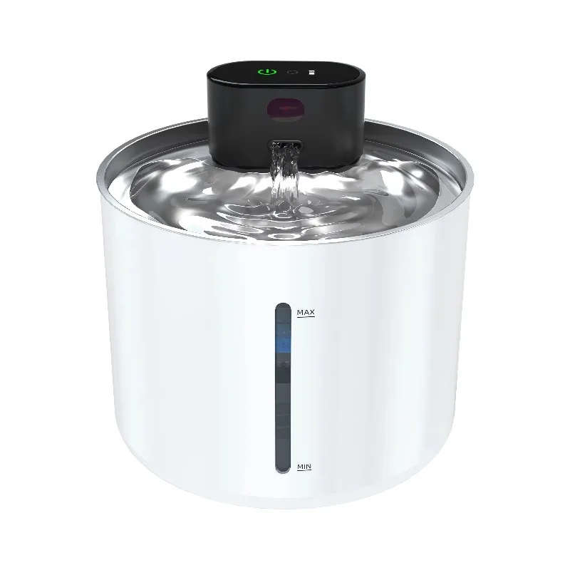 

Cat Water Dispenser Stainless Steel Intelligent Rechargeable Model Pet Water Dispenser Automatic Circulation Water Dispenser