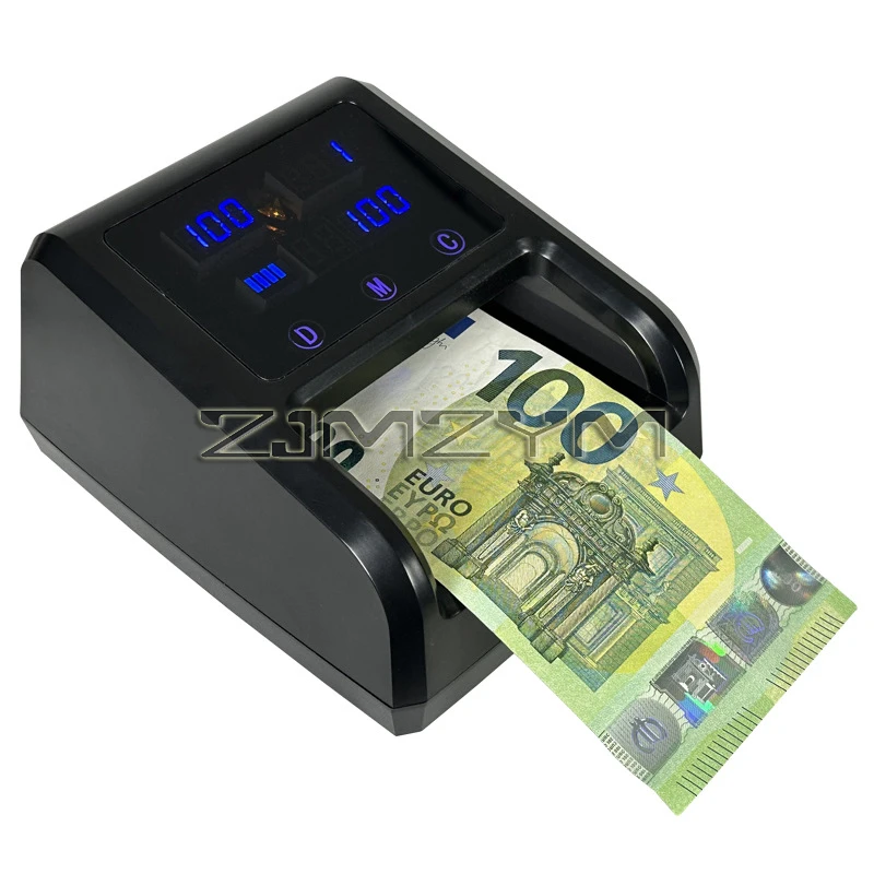 USD EUR Fake Notes Detector Portable Money Checking Machine Money Counter Cash Detecting Machine