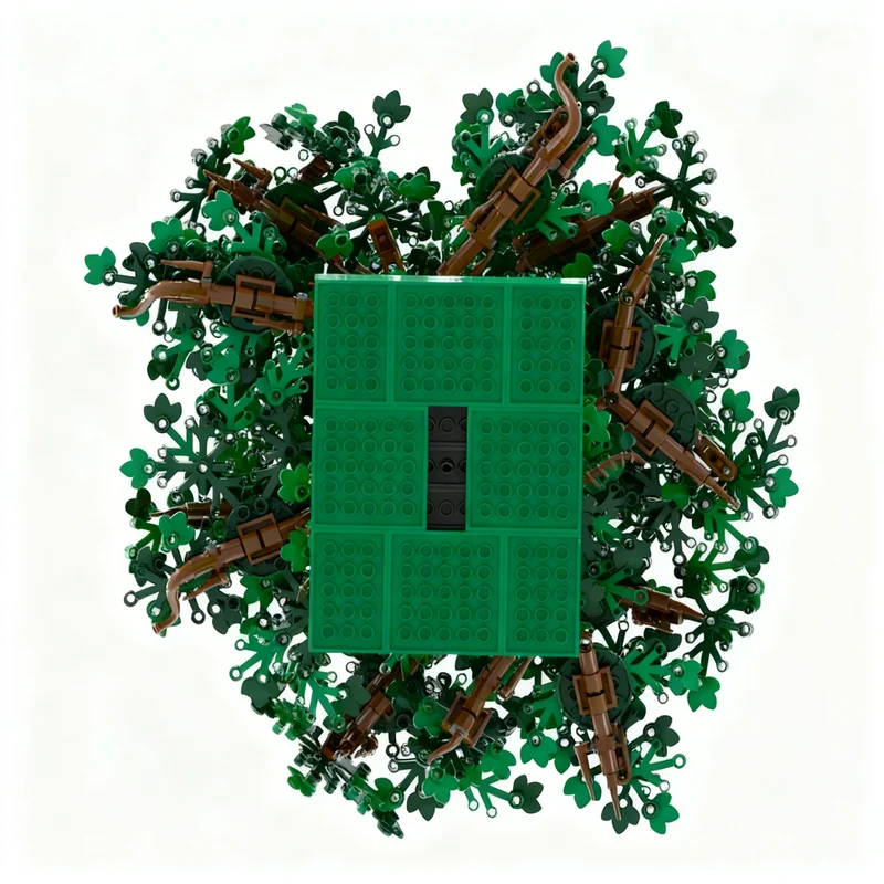 1414ピース MOC 大きな古木のオーク ホビット ロード・オブ・ザ・リング モデル 組み立てブロック 建築 クリスマスギフト おもちゃ 教育玩具