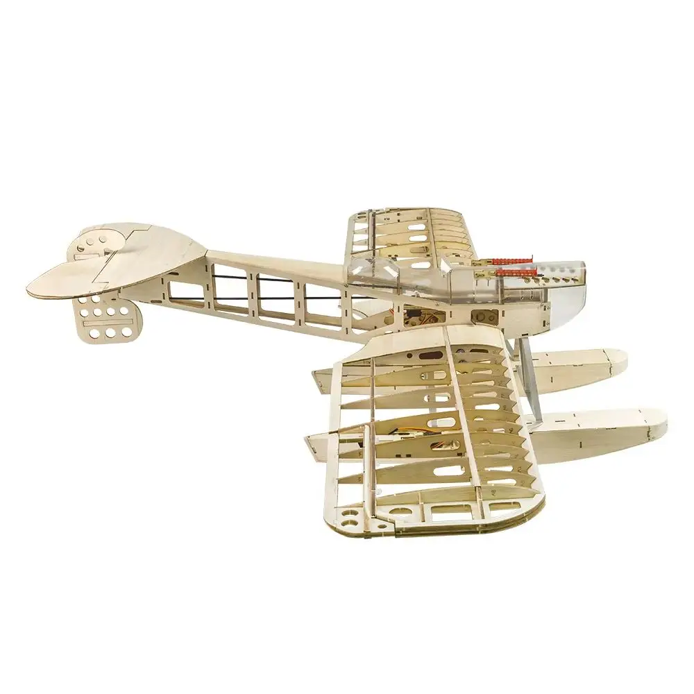 1400mm Balsa RC Seaplane Kit Laser-Cut, Scale Water Landing Model for DIY Builders & Collectors - Wooden Aircraft Project - view 4