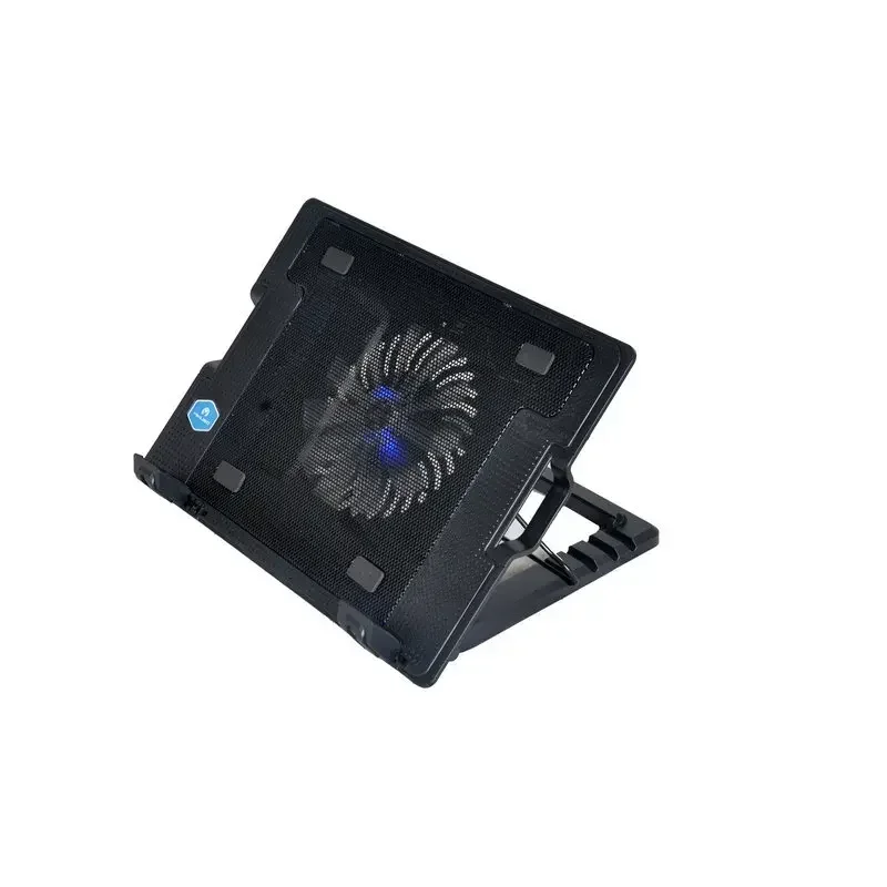 Single Fan Gaming Laptop Cooler Fans Adjustable Height Exhaust Fan Stand USB Port Adjustable Wind Speed Radiator