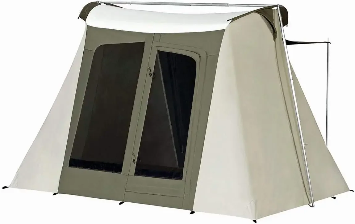 Kodiak Canvas Flex-Bow Canvas Tent Deluxe 9 ft x 8 ft (4-Person)