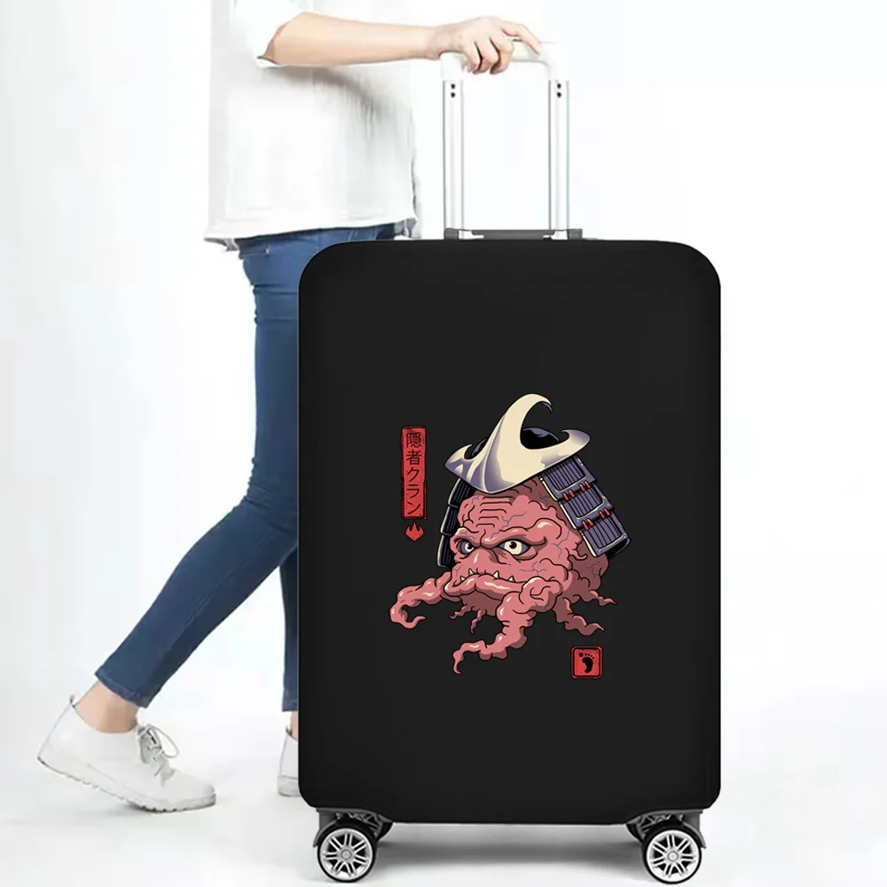 Fashion Travel Cover Luggage Cover 18-28 Inch Cute Monster Print Trolley Baggage Elastic Dust Protective Case Travel Accessories