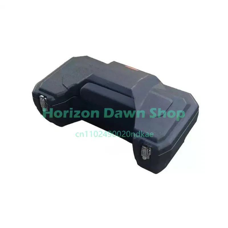 Off-Road Motorcycle Bull ATV Trunk - Lockable Storage Box with Comfortable Backrest Accessory