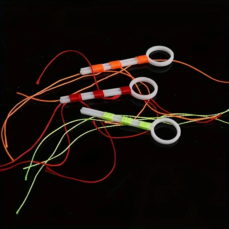 20pcs Fishing Line Knotter, Fishing Gear, Rock Fishing, Sea Fishing, Cotton Line Knotting, Stop Line, Cotton Line Knotting