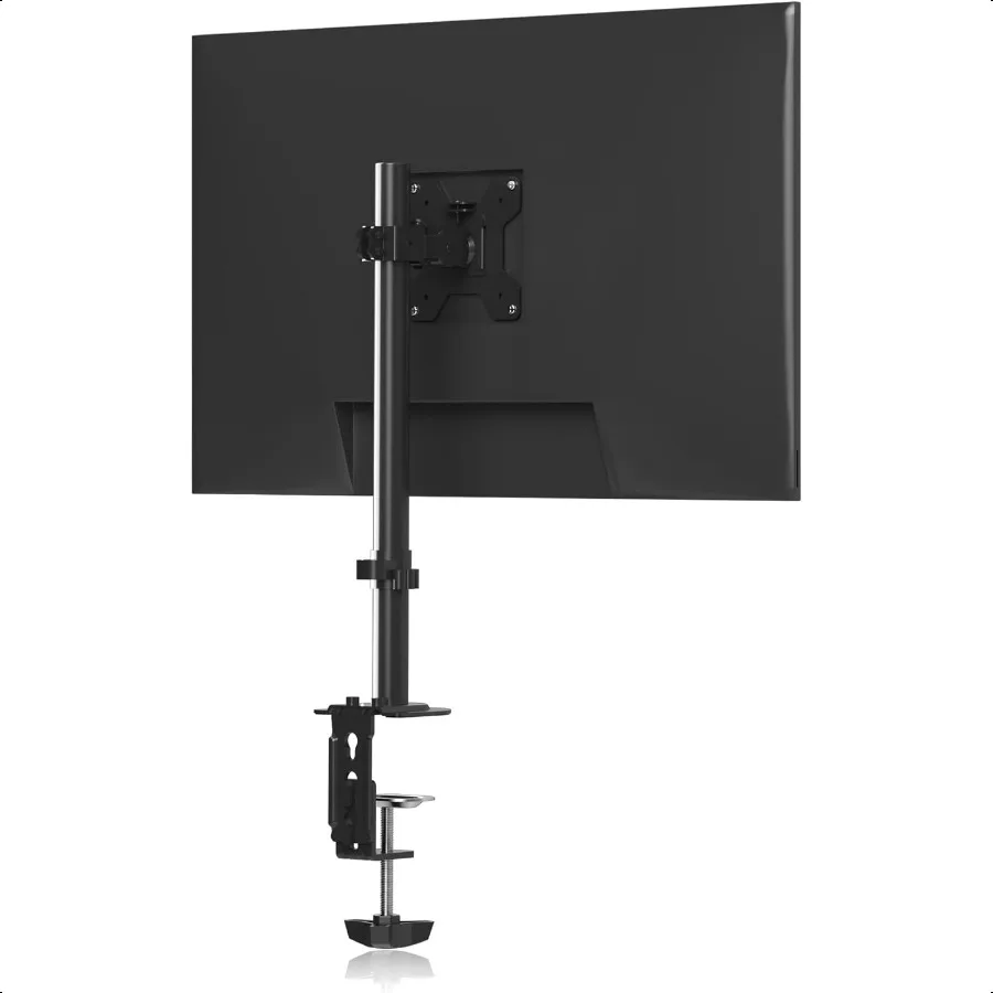 

Single Monitor Stand Heavy Duty Adjustable Monitor Arm Desk Mount for 1332Inch Tilt Swivel Rotate port 22 lbs Black