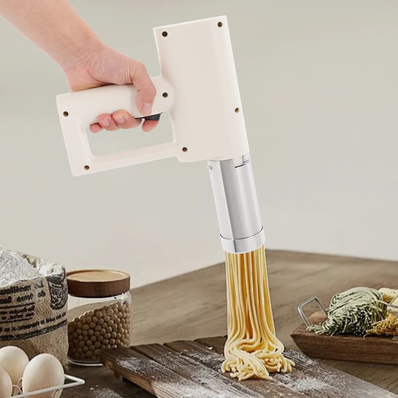 

Electric Pasta Maker, Kitchen Pasta Machine, Portable Handheld Pasta Maker