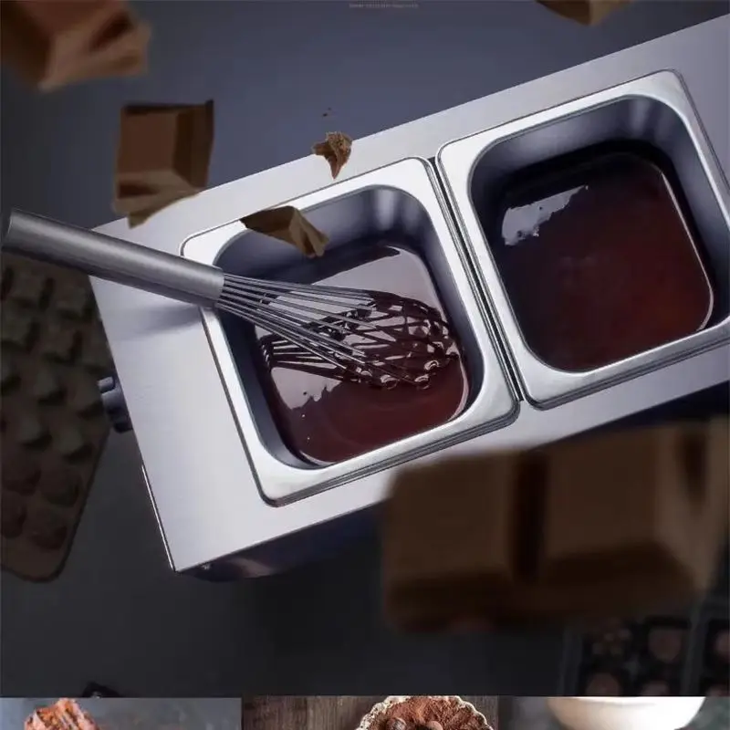 

Машина для темперирования горячего шоколада из нержавеющей стали Коммерческая электрическая машина для нагрева шоколада