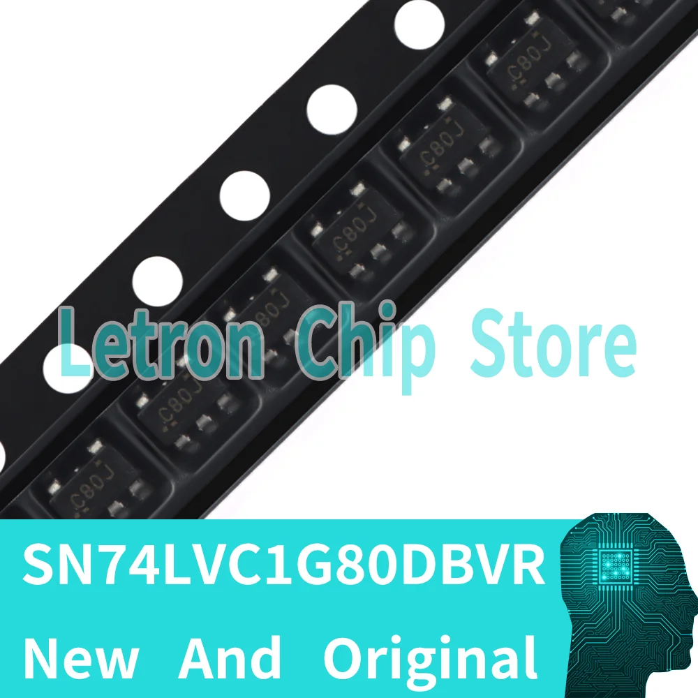 20PCS SN74LVC1G80DBVR SN74LVC1G80 Chip New Original IC