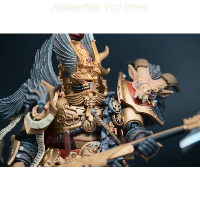 【متوفر】خوذة JOYTOY Dark Source Warhammer Horus Rebellion Imperial Army Corps Marshal Constantine Valdo المعدلة #3