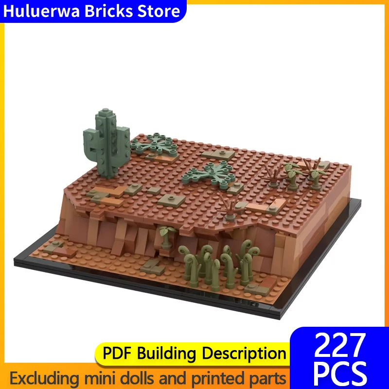 Popular Game Model MOC Building Bricks Big Bird Of Desert Scenery Modular Technology Gifts Holiday Assemble Children Toys Suit