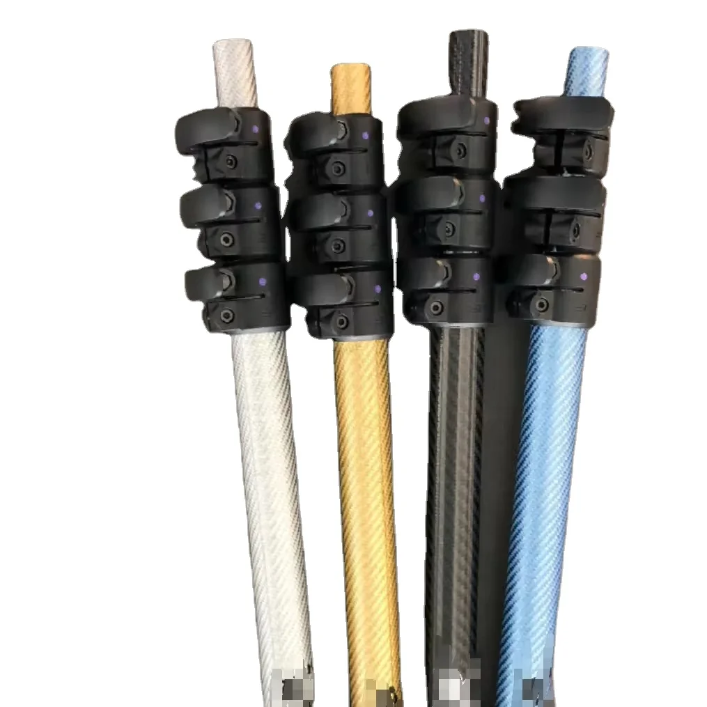 

Custom Length Carbon Fiber Telescopic Extension Pole Durable for Industrial and Residential Cleaning