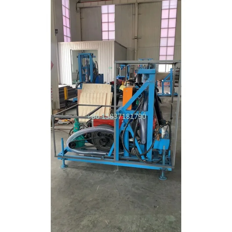 

High Speed Drilling Rig Machine 100 Meter Depth Small Water Well Drill Rig Widely Using Drilling Rig Machine for Water Well