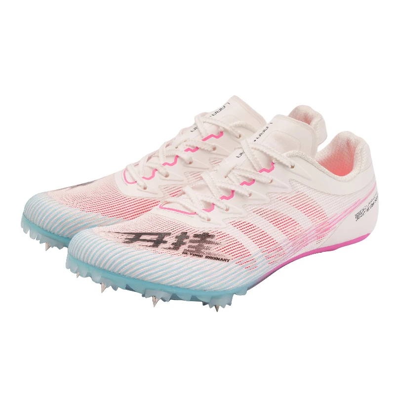 

Lara Star Full Nylon Plate Light Weight Track Field Spikes Short Mid Running Shoes Professional Sprint Training Sneakers