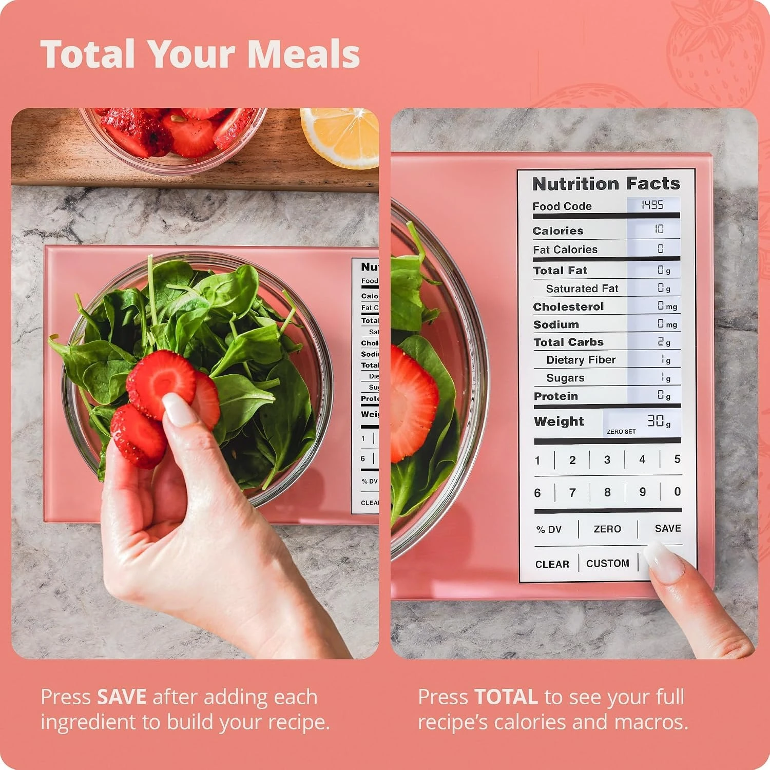 Kitchen Scale Stainless Steel - Meal Prep Weight Loss review and price