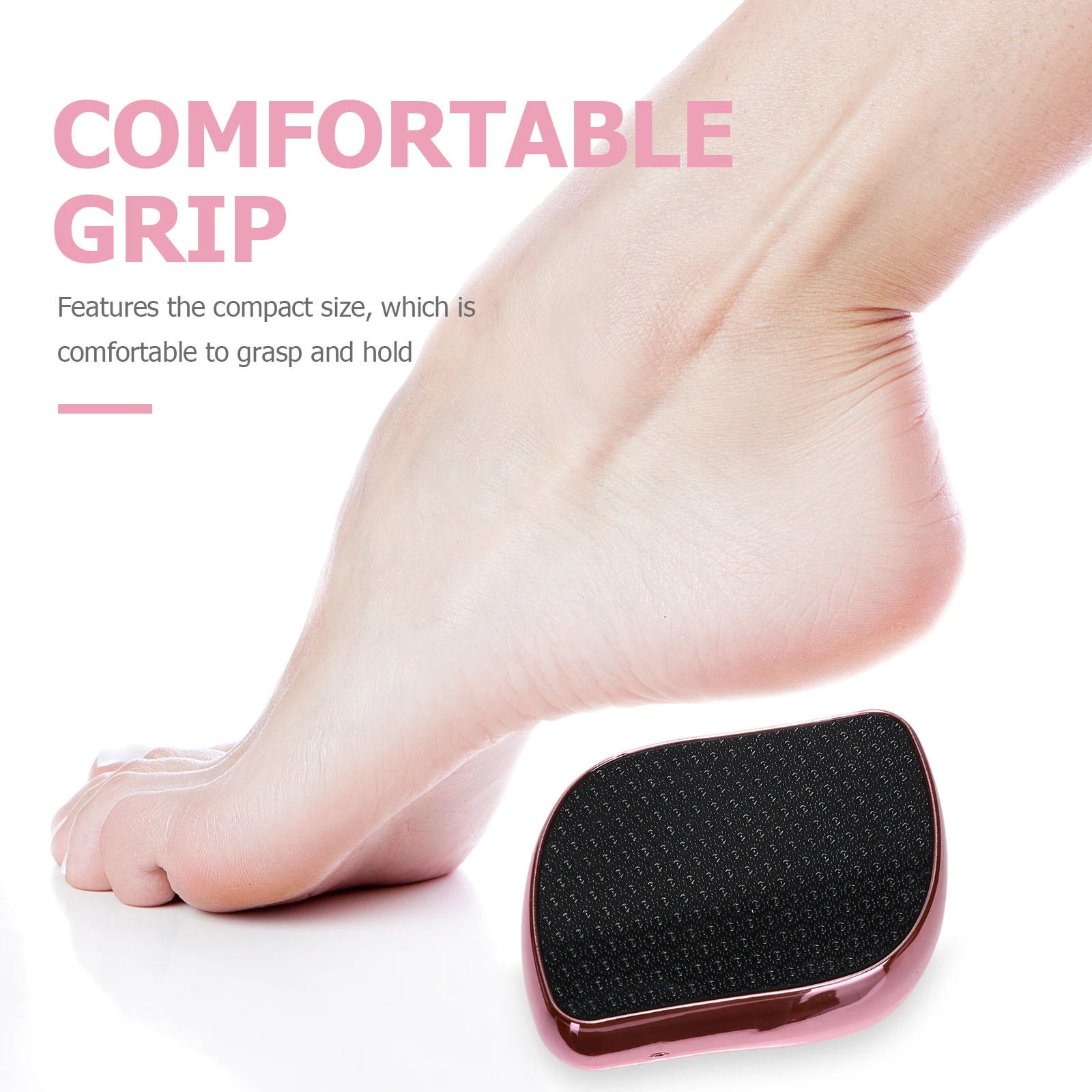 

1Pcs Foot Callus Remover Tool Glass Exfoliating File Handheld Pedicure Durable Practical Compact Size Foot File