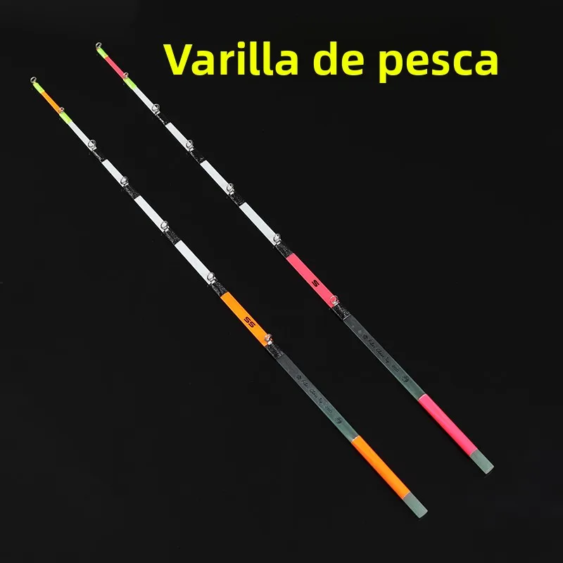 Caña de pescar eléctrica con cola suave, caña de pescar plana para carpas, caña de pescar en hielo para bagre, tilapia y truc...