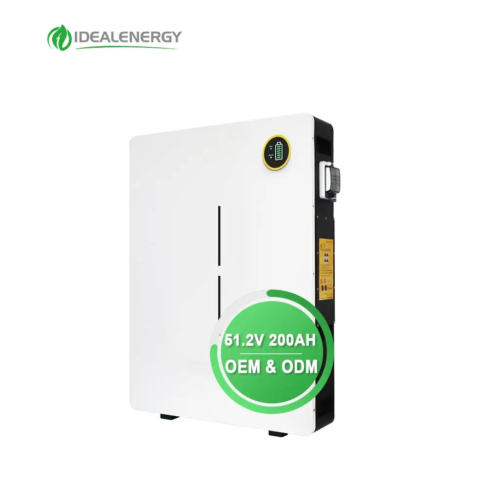 48V 200ah Power Wall Rechargeable Lithium Energy Battery Storage Pack  Mounted Lifepo4 Solar Home lithium 