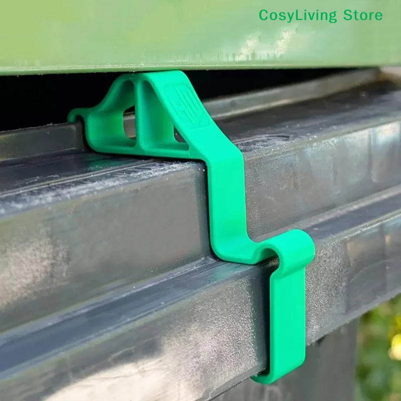 1/3/5PCS Green Ventilation Clip For Trash Bins With Lids Designed To Improve Outdoor Bin Freshness And Reduce Smelly Conditions