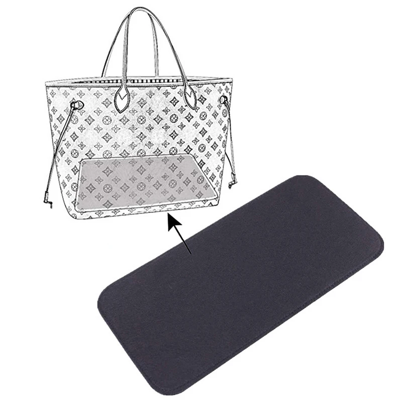 Façonneur de base en feutre pour sac à poignée cosmétique, coussin de support pour sac de maquillage, taille S, M, L, 1 pièce