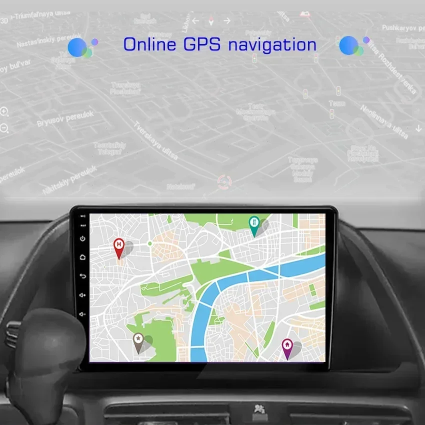 ホンダ オデッセイ 2005-2010 US版用 8GB+128GB Carplay対応カーステレオ マルチメディアプレーヤー Android Auto GPSナビゲーション 2DIN