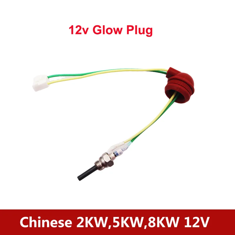 12v/24v 1-8kw Chinese Parking Diesel Heater Parts Ceramic Pin For Webasto AT2000 Airtop 2000st Eberspacher D2 D4 D4S Glow Plugs