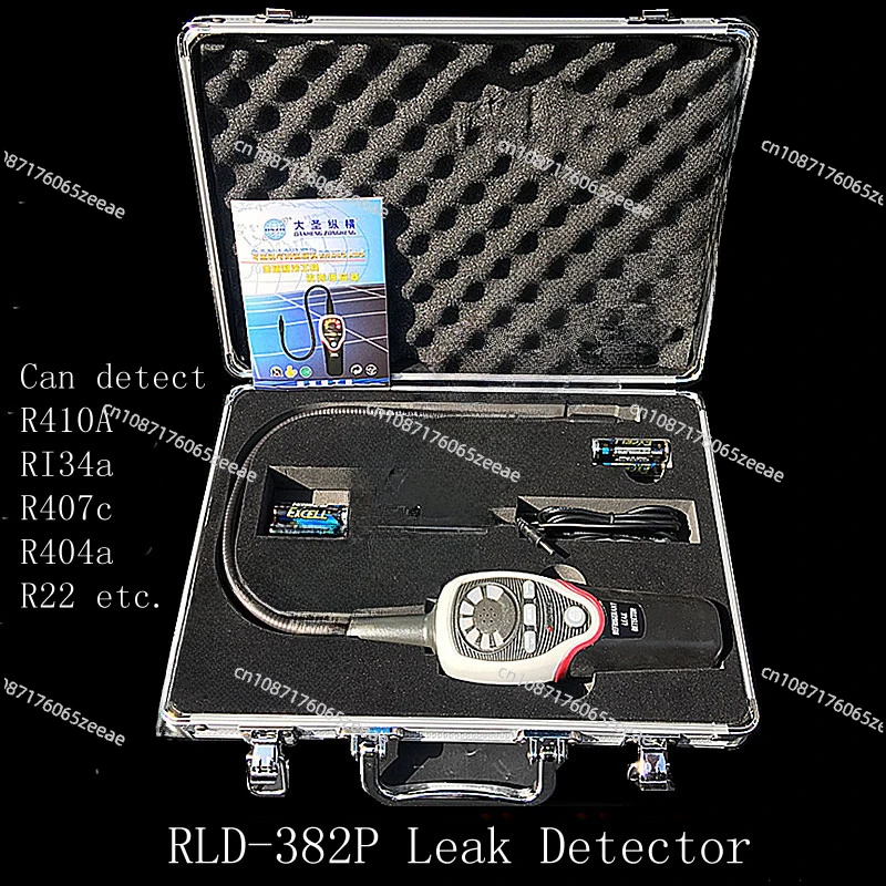 

refrigerant halogen gas leak detector Tester Meter RLD-382P refrigeration system leak detector R410A R134A R407C R404A R22