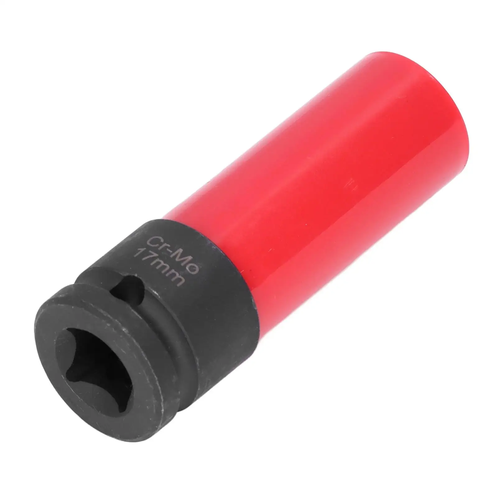 

for car Wheel Lug Nut Remover 85mm Anti Theft Black Red Long Drive Lug Nut Protective Replacement for 1.6L 1.8L Engines