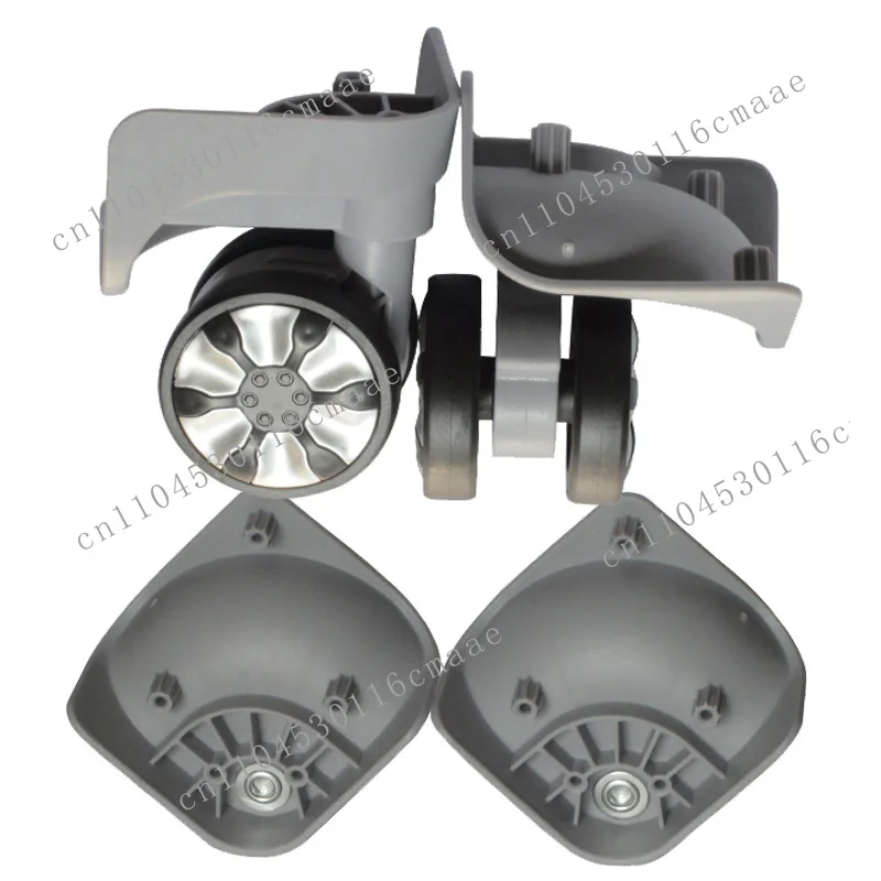 A78 trolley case wheels suitcase accessories universal wheel leather luggage wheels casters mute