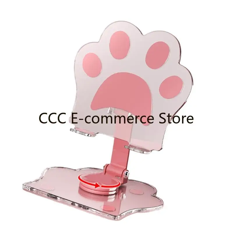 Double Rod Reinforced Phone Stand Featuring Small Foldable Design not Scratch Desktop Phone Stand for Travel Office Use R58A