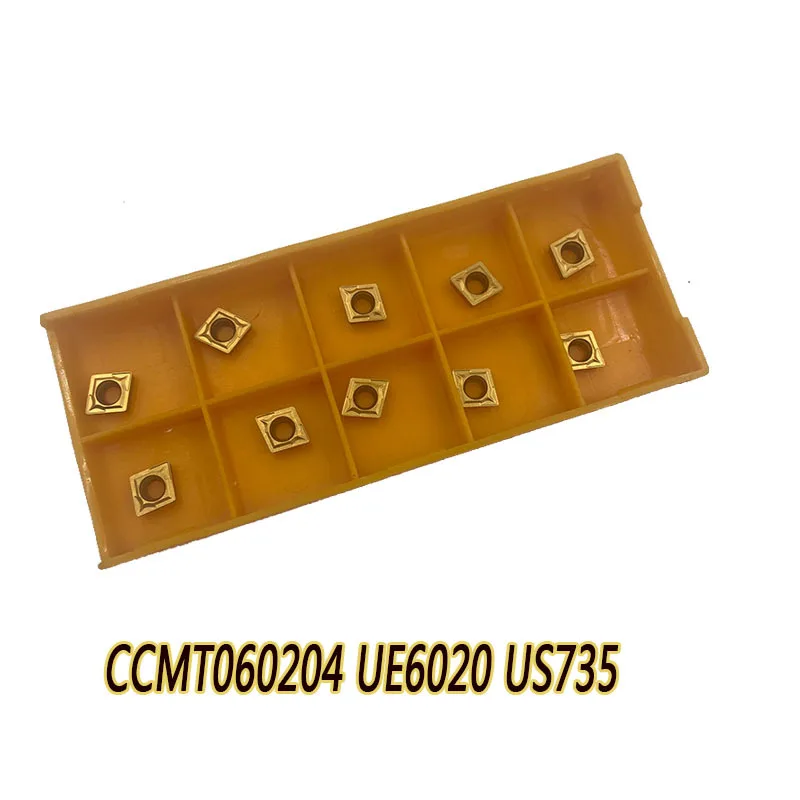 Numerical Control Blade CCMT060204 UE6020 VT15TF US735 Hard Alloy