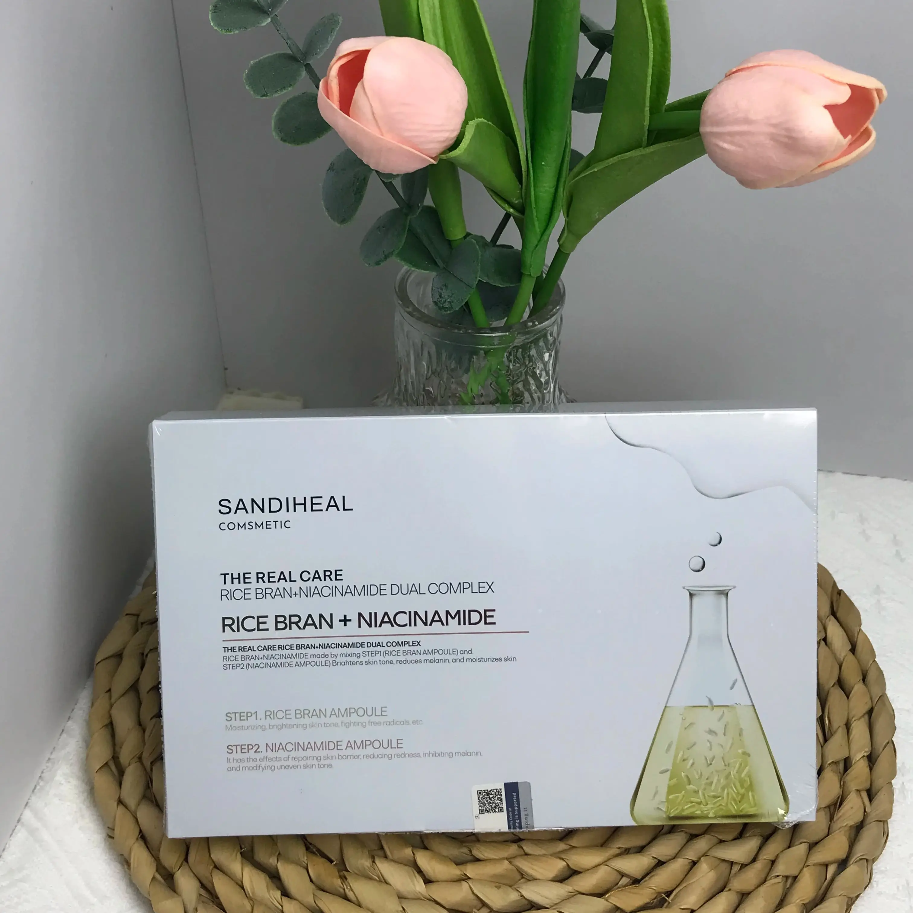 

SANENDI CICA B5 Dual Ampoule Set Hydration Care Panthenol Centella Lightweight Daily Skincare Moisture-Support Fresh Ampoules