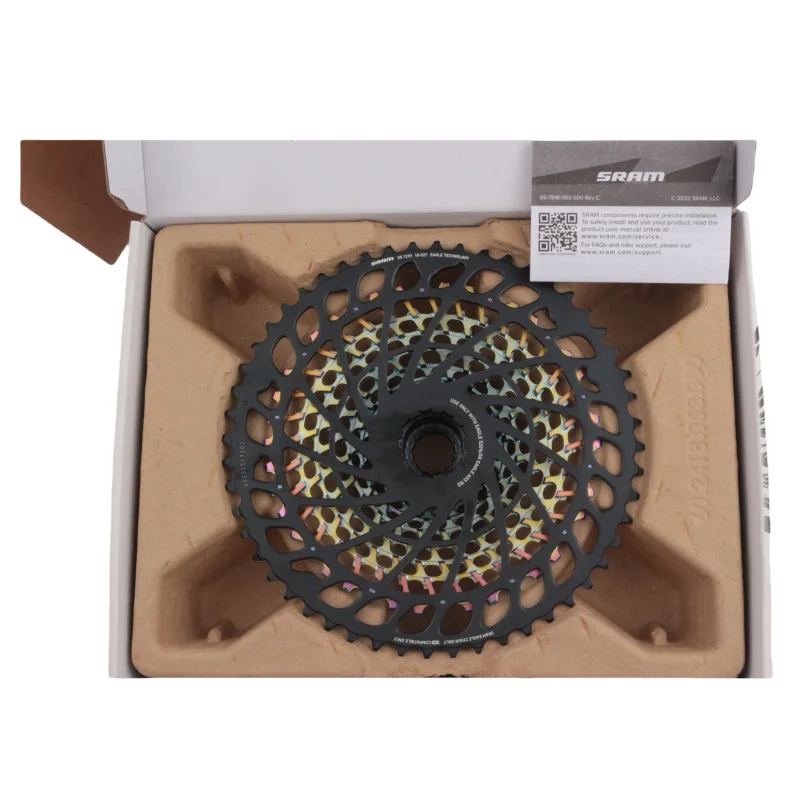 Sram XG 1299 Cassette Freewheel 10-52T Colorful With Box XG TECHNOLOGY 12S K7 For MTB Mountain Bike Original Sram