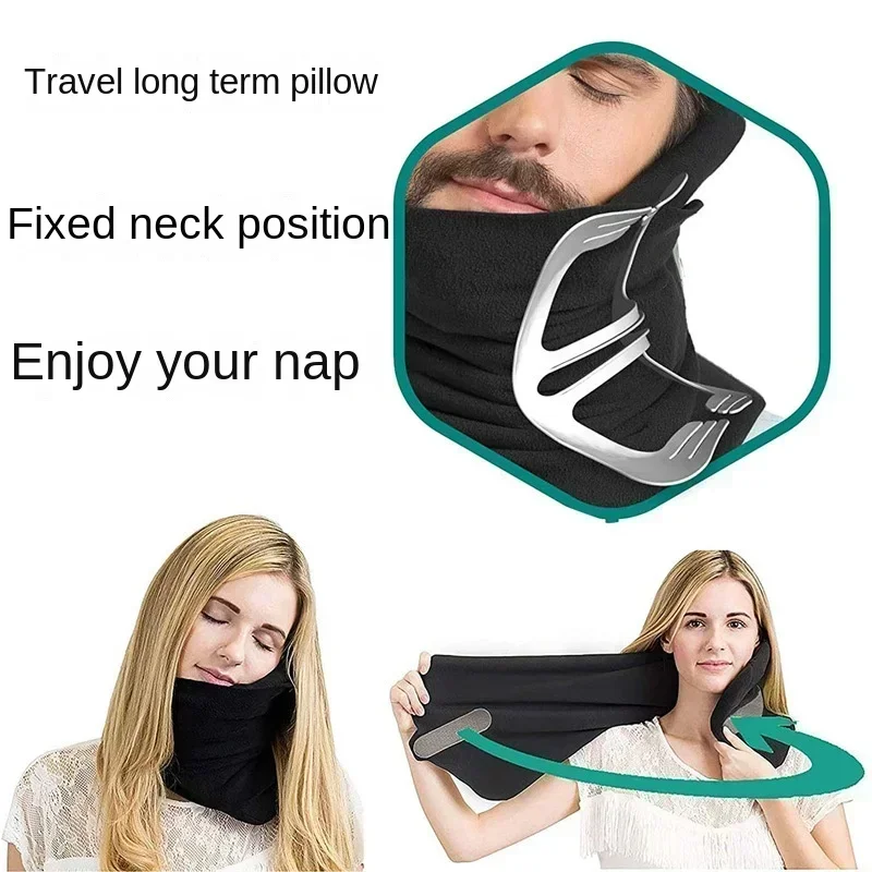 New Cross Border Travel  Portable U-shaped  Office Nap  High-speed Rail Train Support Neck Protection Pillow