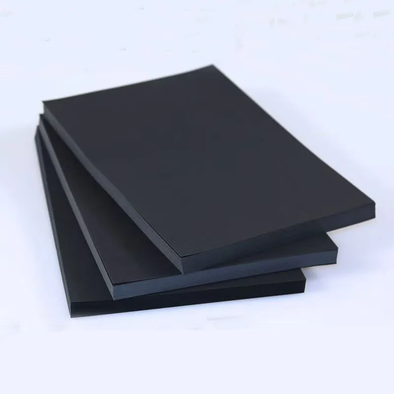 50 Sheets A4 Blank Black Kraft Paper DIY Handmade Craft Card Making Hand Drawing Sketch Paper Paperboard Office Home School