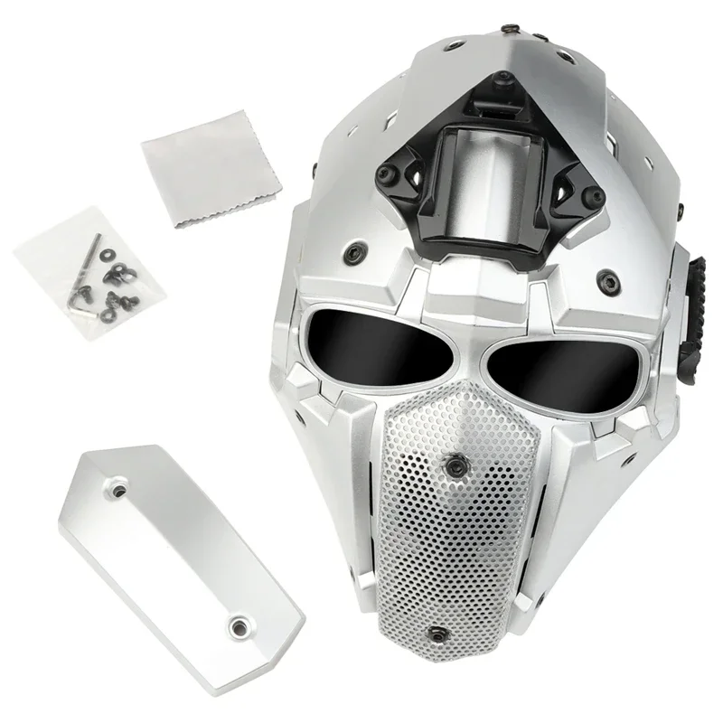 フルフェイス戦術マスク,スポーツ,安全,ペイントボール,保護,エアソフト機器,狩猟,cs,ウォーゲーム,射撃,アウトドアアクセサリー