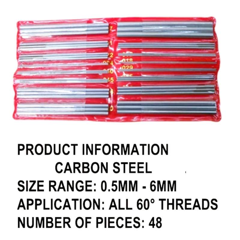 Multiple Specification Thread Gauge Set for Accurate External Thread Measurement