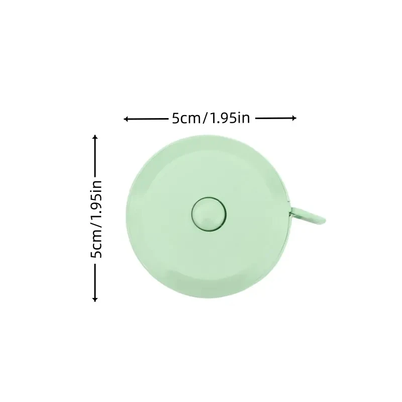 150cm Soft Tape Measure Dual Scale Body Sewing Flexible Measurement Ruler for Body Measurement Tool Tailor Craft 60 Inch