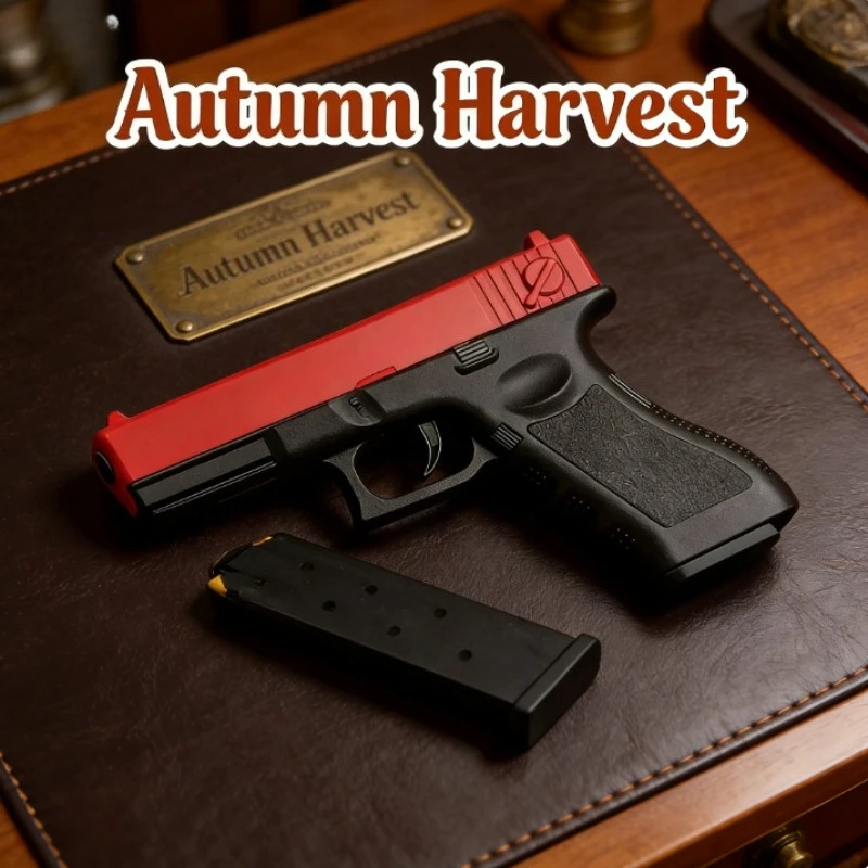 

Игрушечный пистолет G17 с мягкими пулями и лазерным прицелом, с нижним магазином, для игр на открытом воздухе, подарок для детей