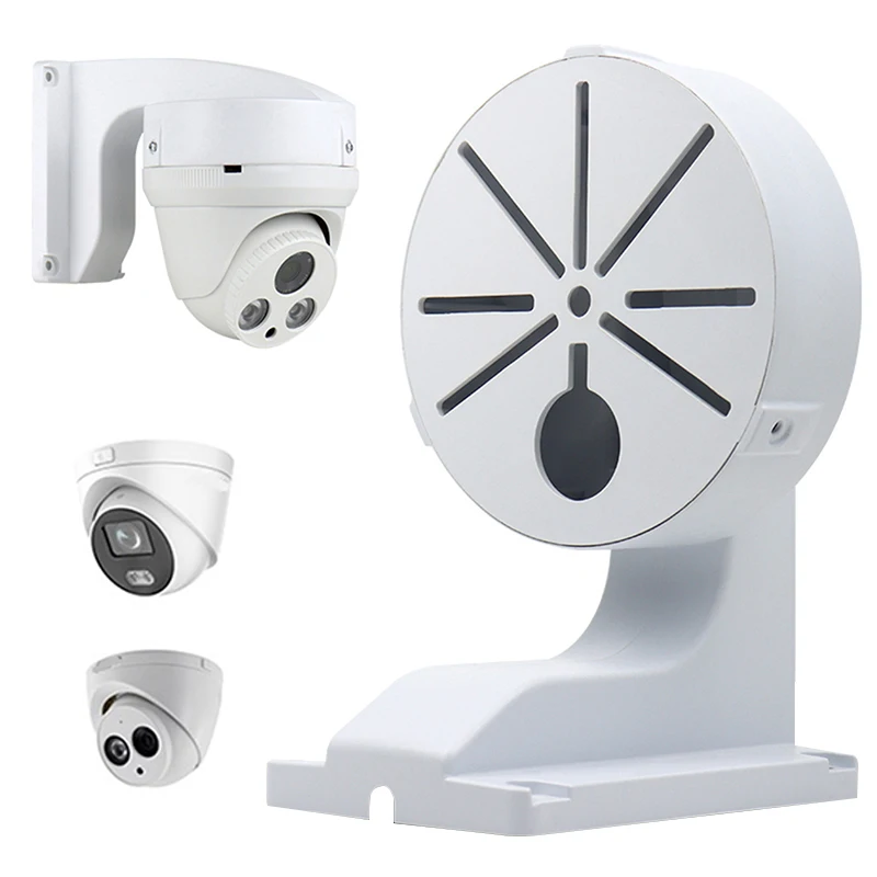 Universal Stand Dome Camera Bracket Aluminium Alloy Indoor Security Stable Wall Mount Accessories For cctv camera L Type Durable