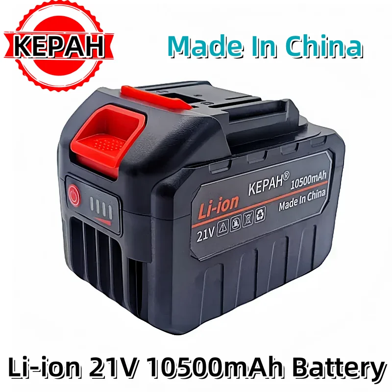 21V 18650 lithium battery can charge 10500mAh battery with high current and high discharge. Charger.