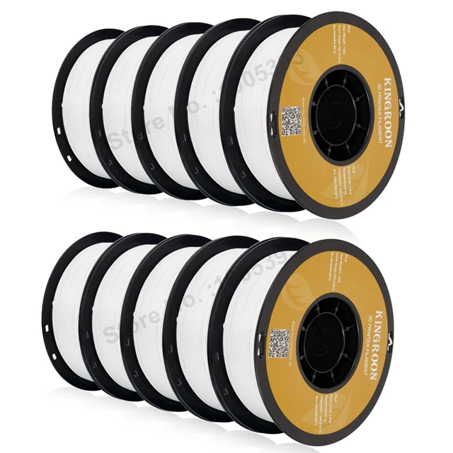 KINGROON PETG 3D-Drucker-Filament 1,75 mm 5 kg 10 kg Mixfarbe 3D-Druckmaterial 1 kg/Rolle Petg Kunststoff für FDM-3D-Drucker – Detail 8