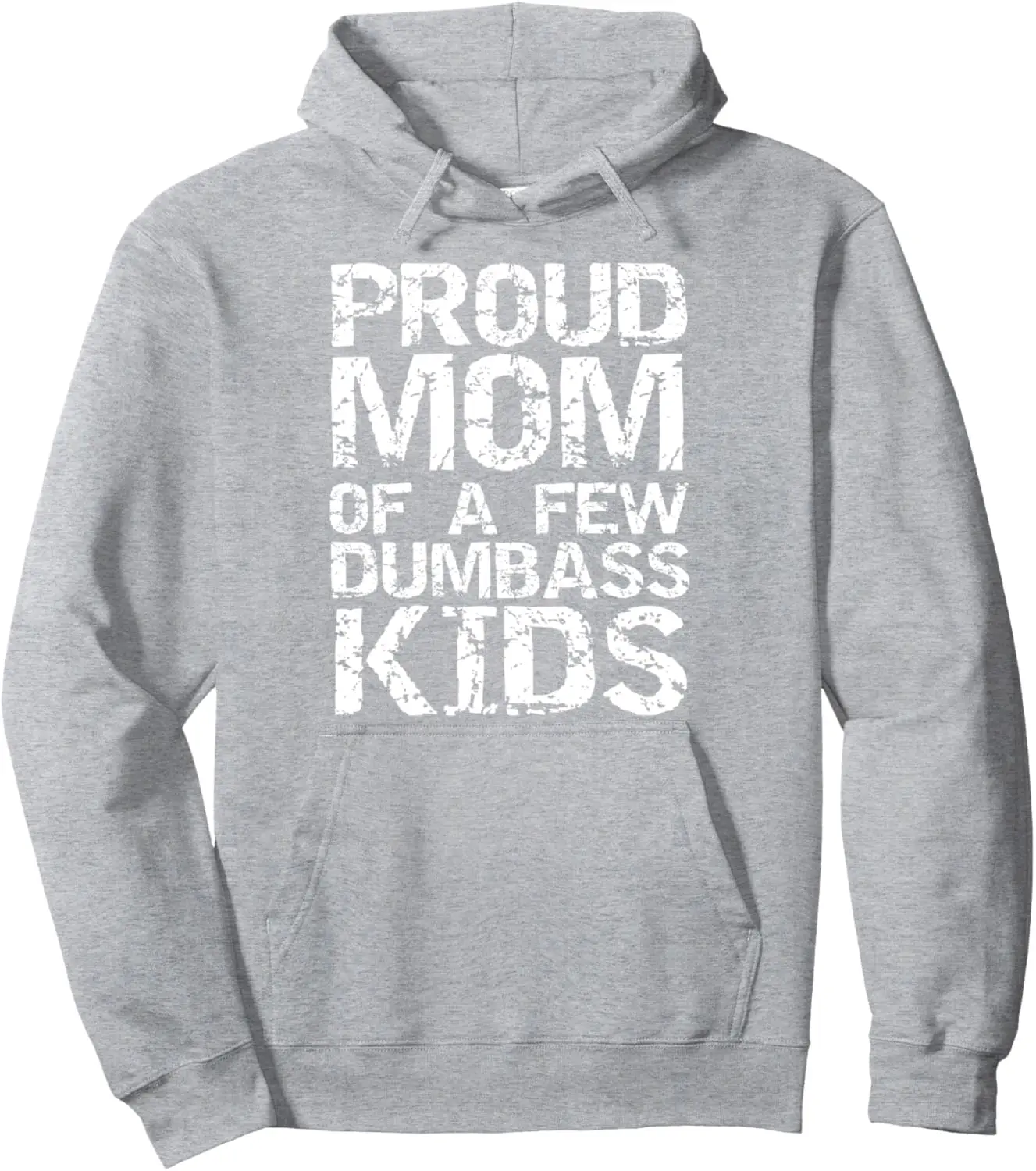 Funny Mother's Day Joke Gift Proud Mom of A Few Dumbass Kids Pullover Hoodie Women Men Clothing Unisex Autumn Streetwear Tops