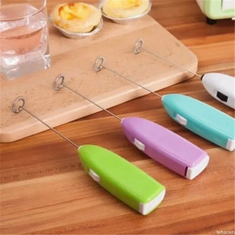 Electric Egg Beater Milk Frother Egg String Whisk Mixer Hand for Coffee Cappuccino Creamer Frothy Blend Whisk Egg Beater view 3