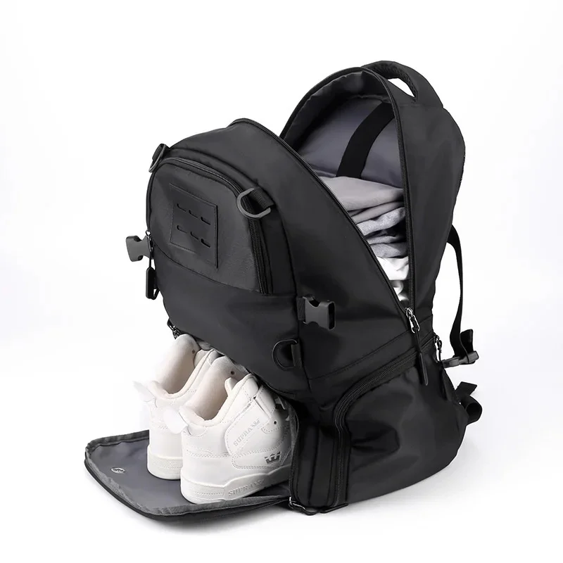 Basketball Print Sports Bag Backpack For Men Logo Independent Ball Holder Perfect Basketball Football Volleyball Outdoor Use