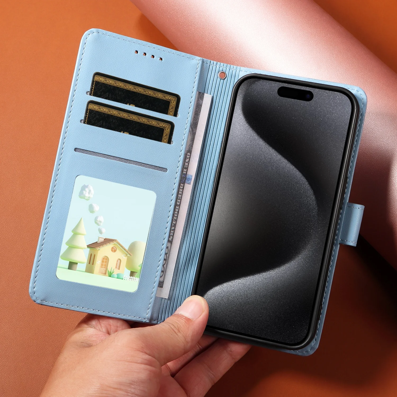 Custodia a portafoglio in pelle di lusso per Sony Xperia 1 VII 2025 5 V 2023 10 VI 2024 10 V Slot per schede Supporto Flip Phone Stand Cover Coque