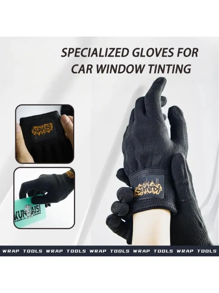 

Automotive Grade Tinting Gloves Window Tint Applicator Breathable Fabric Enhanced Dexterity for Window Film Installation