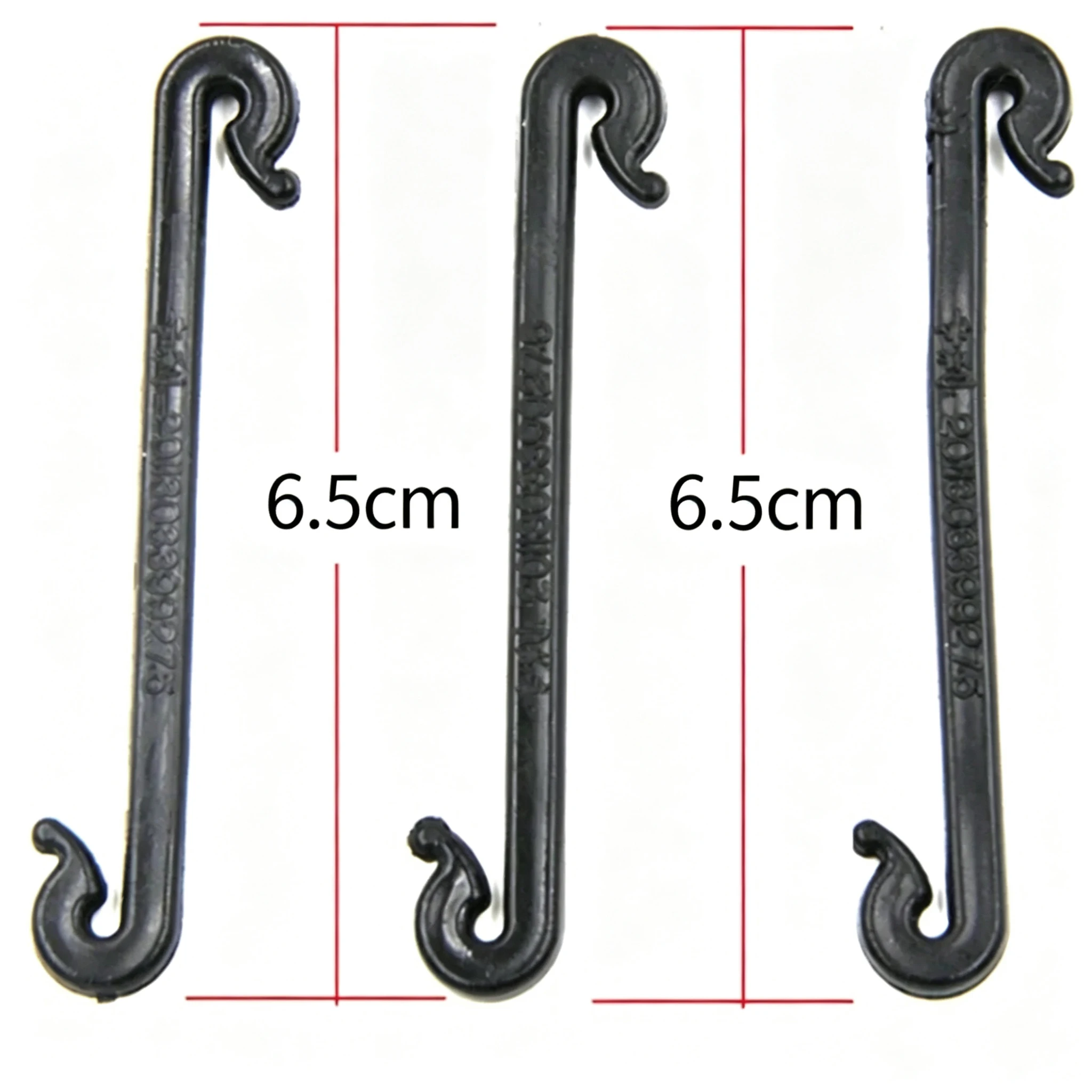 100PCS Vines Fastener Plastic Tied Buckle Hooks Gardening Grape Support Vegetable Strapping Clips Fixed Buckle Hook Plant Holder